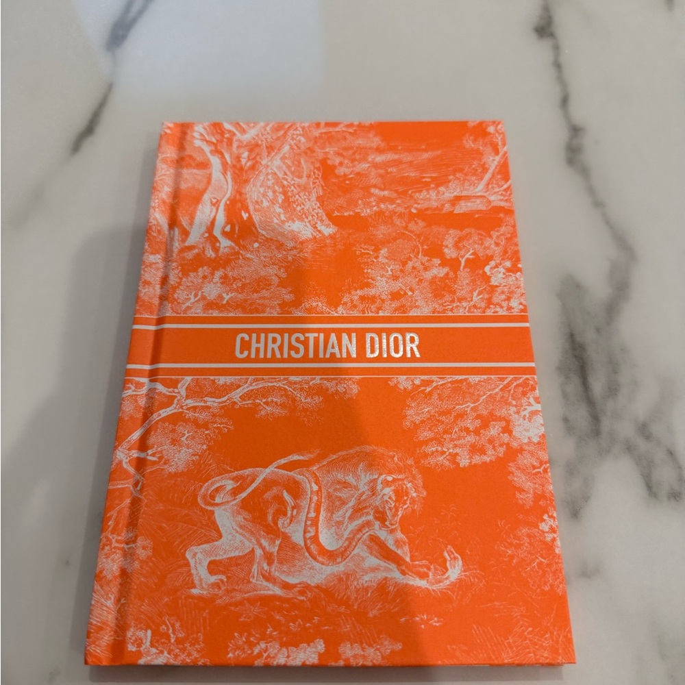 Christian Dior Riviera Toile de Jouy Orange Notebook - Picture 2 of 6